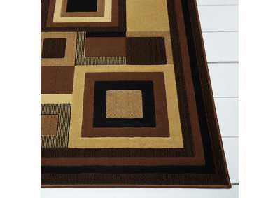 Image for Catalina Virginia Black-Brown Area Rug