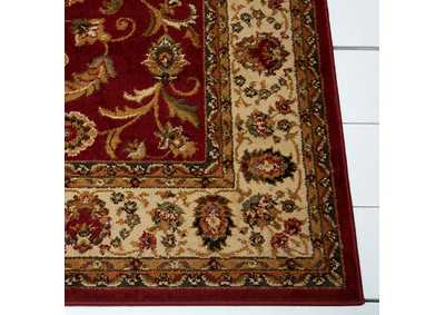 Image for Royalty Elati Red-Ivory Area Rug