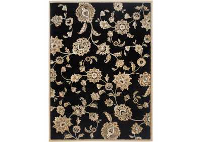 Image for Optimum Malin Area Rug Black/Beige, 5'2"x7'2"