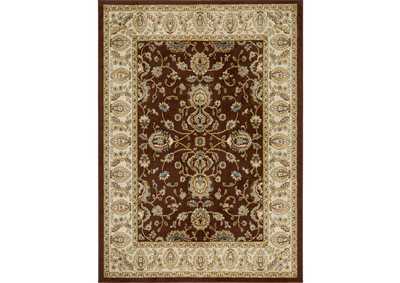 Optimum Maoz Area Rug Brown/Ivory, 5'2"x7'2"