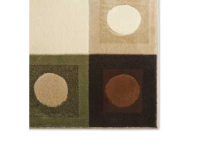 Image for Tribeca Adella Brown-Green Area Rug