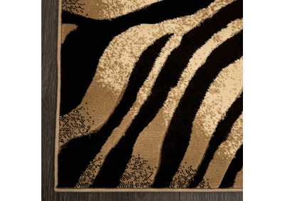 Image for Tribeca Fawn  Black-Ivory Area Rug