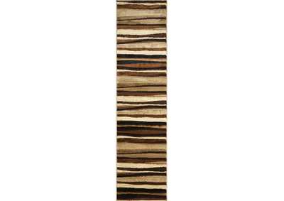 Image for Tribeca Jayden Area Rug Brown/Beige, 1'9"x7'2"