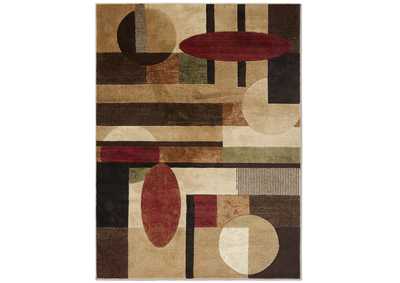 Image for Tribeca Jasmine Area Rug Beige/Brown, 18.9"x31.5"