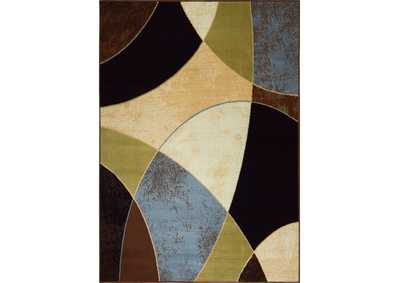 Image for Optimum Napoli Area Rug Beige/Black, 21"x35"