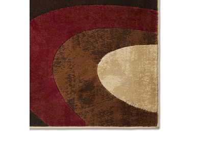 Image for Tribeca Slade Brown-Red Area Rug