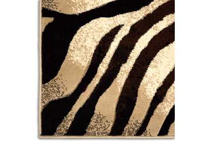 Image for Tribeca Fawn  Black-Ivory Area Rug