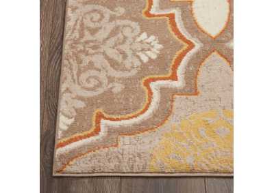 Image for Tremont Willow Taupe-Orange Area Rug