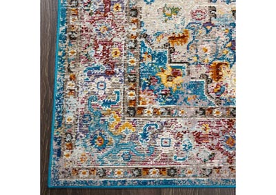 Image for Parlin Amara Aqua Teal Gray Area Rug
