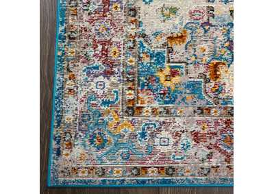 Image for Parlin Amara Aqua Teal Gray Area Rug