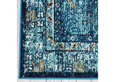 Image for Patio Starlight Willow Navy Blue Area Rug