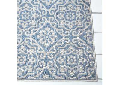 Image for Patio Country Danica Blue-Gray Area Rug