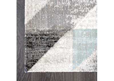Image for Patio Sofia Holly Gray-Blue Area Rug