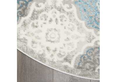 Image for Boho Andorra Gray-Blue Area Rug