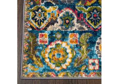 Image for Fiesta Valencia Dark Gray Multi Area Rug