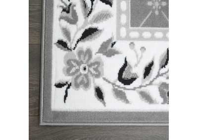 Image for Premium Aydin Gray-Ivory Area Rug