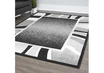 Image for Premium Rizzy Black-Gray Area Rug