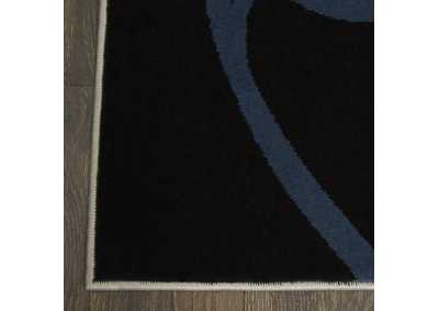 Image for Tremont Lane Frizzle Blue Area Rug