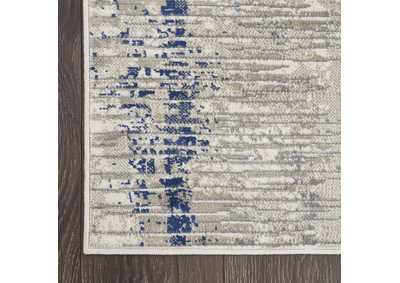 Image for Melrose Lorenzo Gray-Blue Area Rug