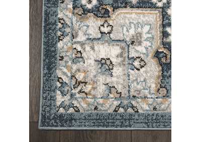Image for Riviera Lazlo Ivory-Blue Area Rug