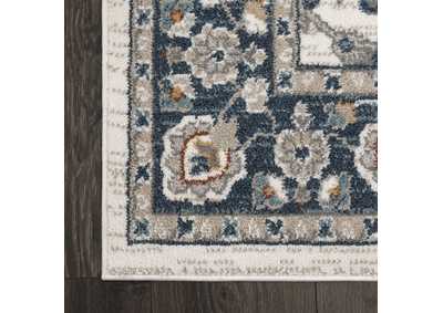 Image for Riviera Gabriel Ivory-Blue Area Rug