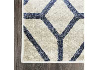 Image for Tanja Mason Ivory-Navy Area Rug
