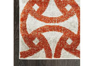 Image for Tanja Jace Beige-Orange Area Rug