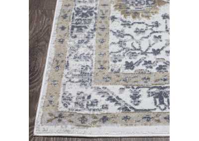 Image for Kenmare Celeste Gray-Yellow Area Rug