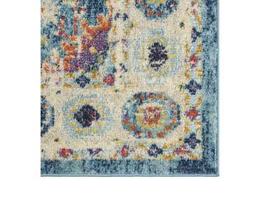 Image for Bella Safaa Blue-Ivory Area Rug