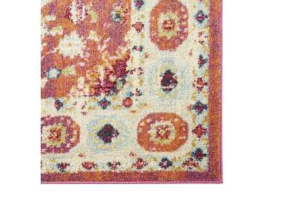Image for Bella Safaa Pink-Ivory Area Rug