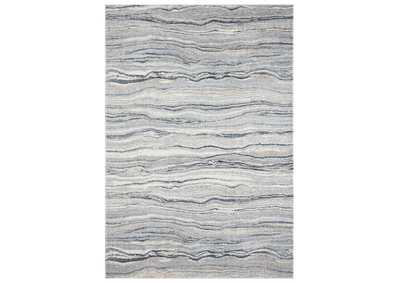 Image for Byron Daphne Area Rug Light Gray/Dark Gray, 5'2"x7'2"
