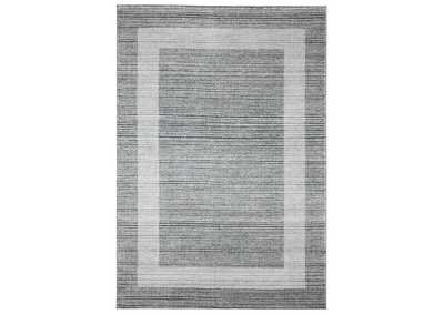 Image for Byron Knox Area Rug Light Gray/Dark Gray, 5'2"x7'2"