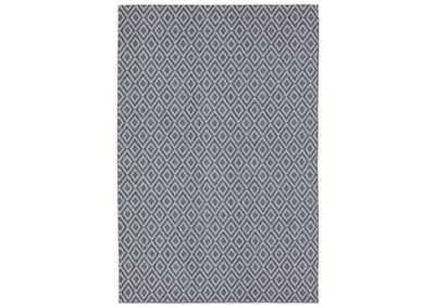 Image for Tripoli Lydia Area Rug Denim/Cream, 3'7"x5'2"