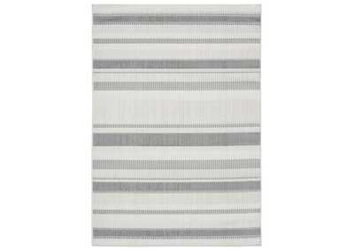 Image for Tripoli Mateo Area Rug Gray/Cream, 5'3"x7'3"