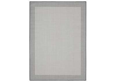 Image for Tripoli Phoenix Area Rug Charcoal/Cream, 5'3"x7'3"