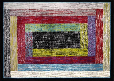 Image for Home Dynamix Boho Quincy Contemporary Area Rug 7'9"x10'2" Geometric Gray/Purple/Blue