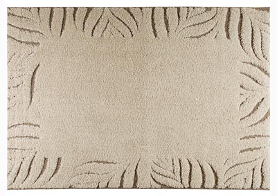 Image for Home Dynamix Canyon Joline Shag Area Rug 5'2"x7'2" Textured Ivory/Beige