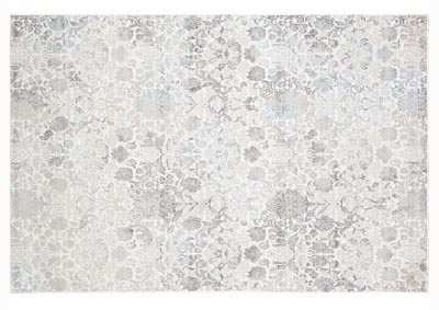 Image for Home Dynamix Christian Siriano Brooksville Windsor Transitional Area Rug 7'9"x10'2" Paisley Ivory/Gray/Blue