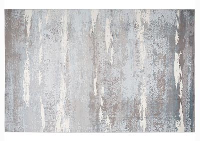 Image for Home Dynamix Christian Siriano Brooksville Langley Transitional Area Rug 7'9"x10'2" Textured Blue/Gray/Ivory