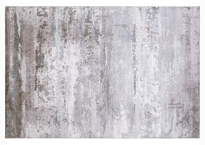 Image for Home Dynamix Christian Siriano Brooksville Langley Transitional Area Rug 7'9"x10'2" Textured Gray/Ivory/Blue
