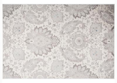 Image for Home Dynamix Christian Siriano Brooksville Lambeth Transitional Area Rug 7'9"x10'2" Textured Ivory/Blue/Gray