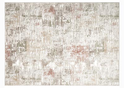 Image for Home Dynamix Melrose Lorenzo Contemporary Area Rug 4'x5'4" Abstract Beige/Orange