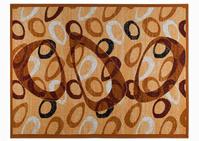 Image for Home Dynamix Premium Marconi Contemporary Area Rug 7'8"x10'7" Geometric Tan/Beige