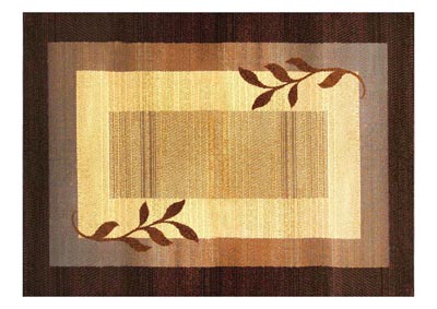 Image for Royalty Brown Blue Rug 43"X62"