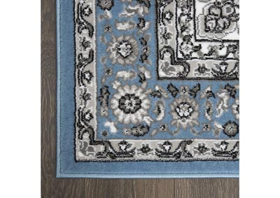 Image for Home Dynamix Tremont Lane Persia Traditional Area Rug 5'2"x7'2" Medallion Blue/Gray/White
