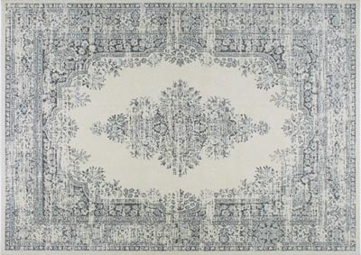Image for Home Dynamix Vintage Shilah Transitional Area Rug 9'2"x11'8" Medallion Ivory/Gray