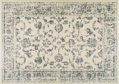 Image for Home Dynamix Vintage Sloane Transitional Area Rug 9'2"x11'8" Damask Ivory/Gray