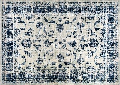 Image for Home Dynamix Vintage Sloane Transitional Area Rug 9'2"x11'8" Damask Gray/Blue