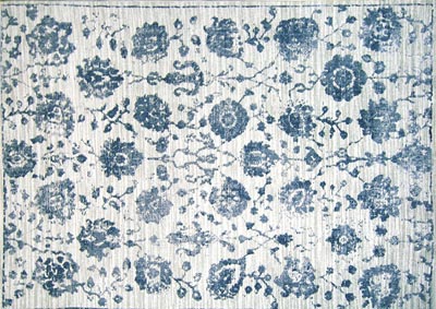 Image for Home Dynamix Nicole Miller Kenmare Marian Transitional Area Rug 5'3"x7'2" Damask Gray/Blue