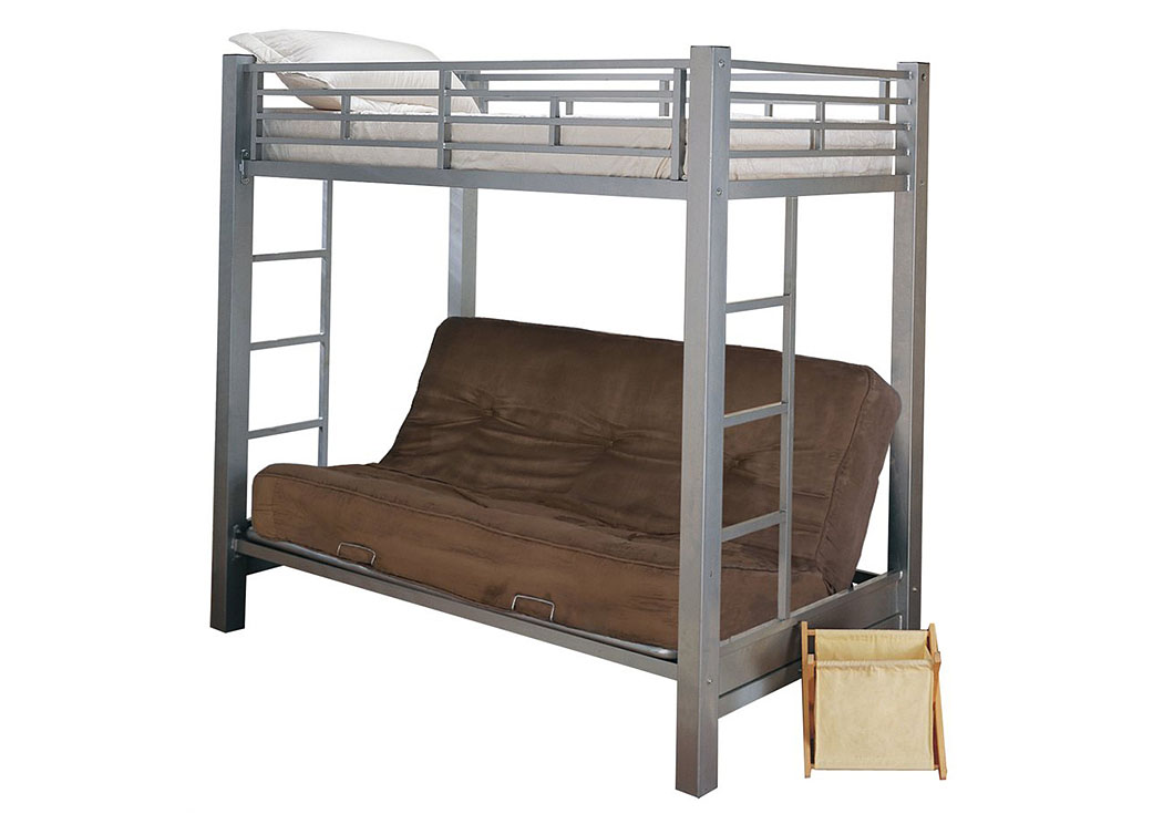 Silver Bunk Bed,Home Source